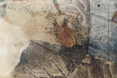 smok ze sceny walki ze św. Jerzeym z cerkwi monastyru Voroneţ