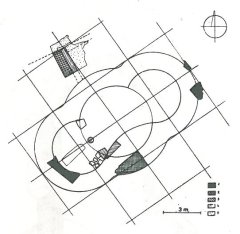 plan kościoła B, wg S. Kozieła i M. Frasia – faza 3