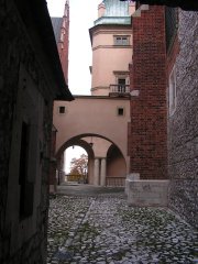 dziedziniec Batorego na Wawelu