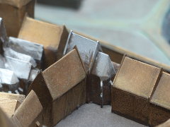 kaplica św. Marii Egipcjanki na makiecie XV-wiecznego Krakowa w Podziemiach Rynku Głównego w Krakowie