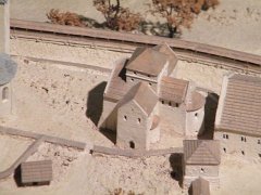 makieta kościoła św. Gereona (po redukcji), wystawa Wawel Zaginiony