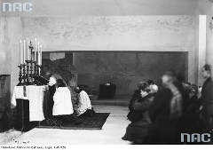 msza św. w kaplicy św. Gereona w 1926 r.