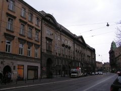 budynek dawnej komory celnej przy ul. Stradom (przerobionego kościoła i klasztoru św. Jadwigi)