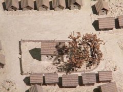 makieta domniemanego romańskiego kościoła św. Michała, wystawa Wawel Zaginiony