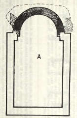 próba rekonstrukcji budowli przy Smoczej Jamie jako kościoła romańskiego wg J. Firleta, Z. Pianowskiego