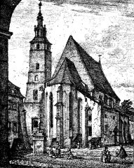 kościół Wszystkich Świętych, miedzioryt Kielesińskiego