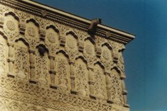 Jassy, fragment elewacji cerkwi trzech hierarchów